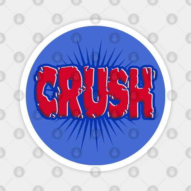 Crush Sports Logo Magnet by DavesTees